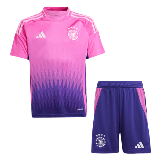 Germany Kid's Away Football Jersey Kit (Jersey+Shorts) Euro 2024