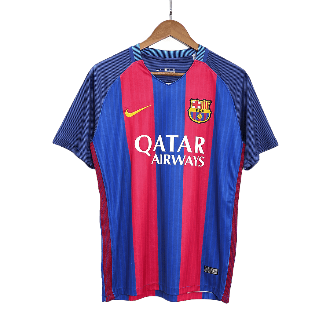 Barcelona 2016/17 Retro Home Soccer Jersey