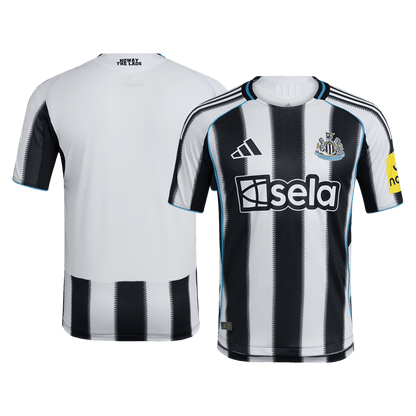 Newcastle United Player Version Home Soccer Jersey 2025/26 Black&White