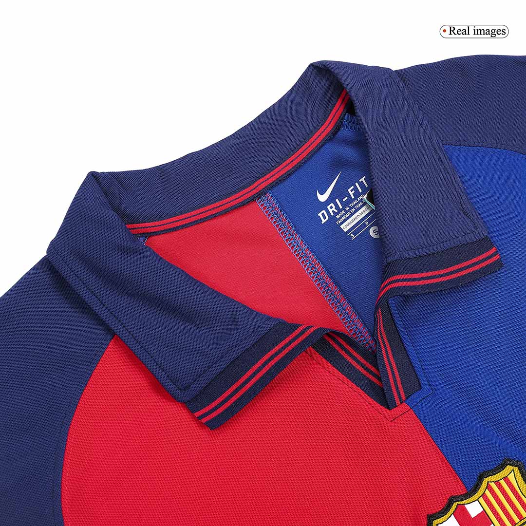 Barcelona 1999/00 Home Retro Soccer Jersey