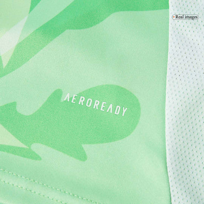 Italy Men's Away Football Jersey 2025 Green - Women's Euro