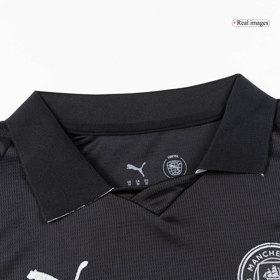 Manchester City Kid's Away Jersey Kit - Jersey+Shorts 2025/26