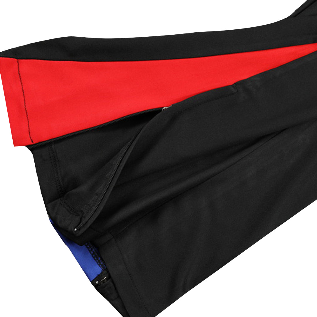 Barcelona Kid's Zipper Sweatshirt Kit (Top+Pants) 2024/25