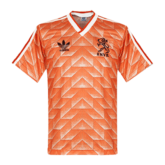 Netherlands 1988 Home Retro Football Jersey