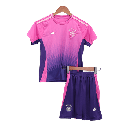 Germany Kid's Away Football Jersey Kit (Jersey+Shorts) Euro 2024