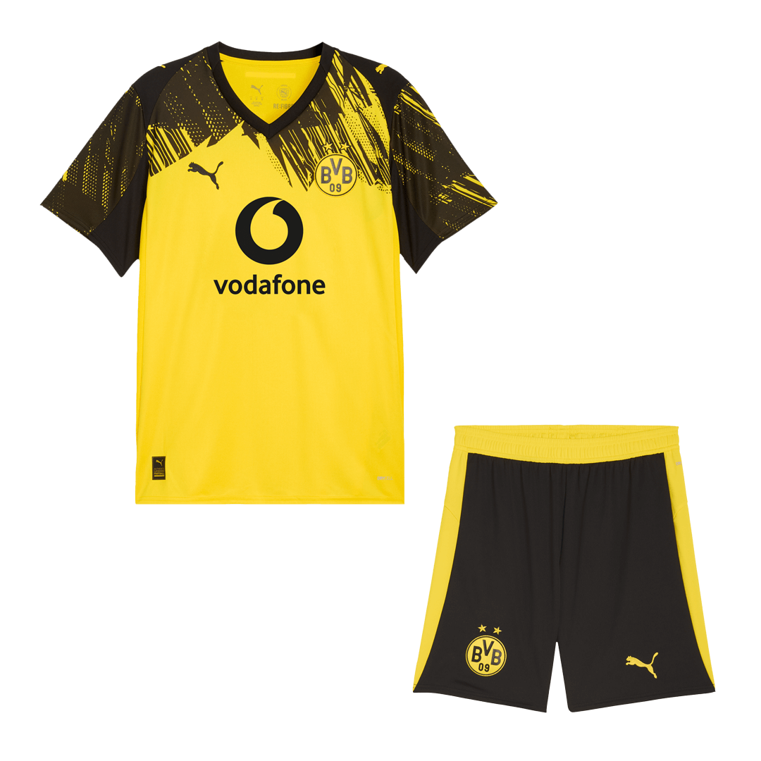 Borussia Dortmund Home Kit - Jersey+Shorts 2025/26