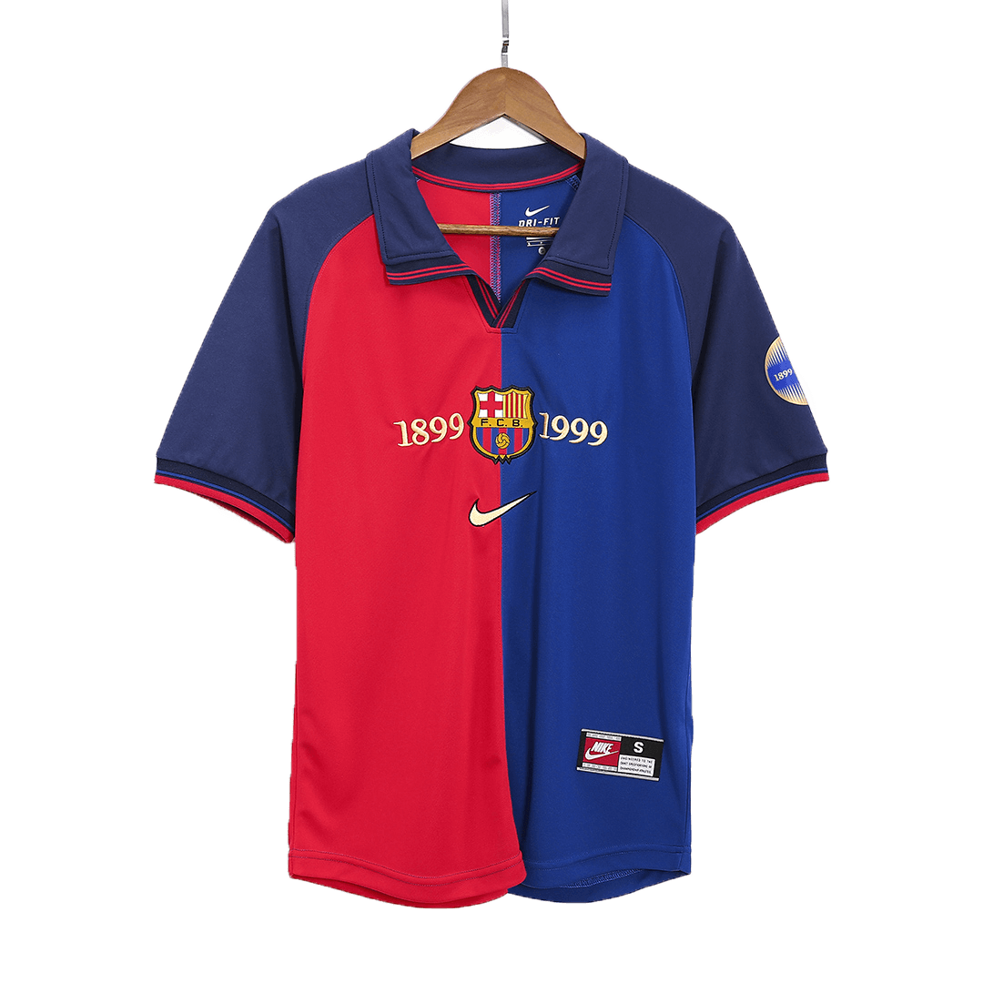 Barcelona 1999/00 Home Retro Soccer Jersey