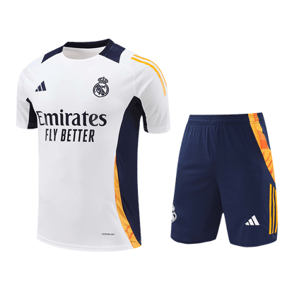 Real Madrid Pre-Match Soccer Jersey Kit (Jersey+Shorts) 2024/25