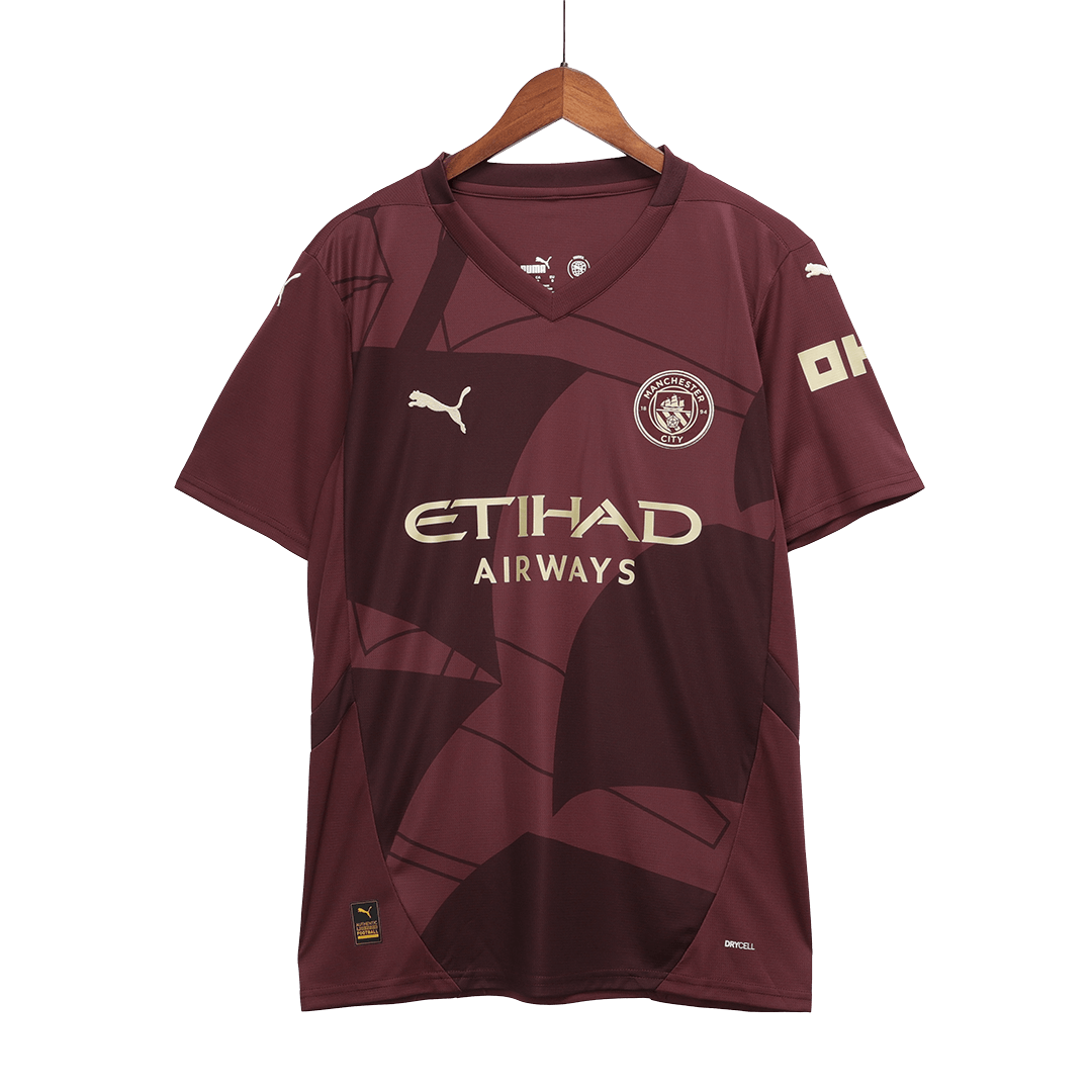 HAALAND #9 Manchester City Third Away Soccer Jersey 2024/25 - UCL