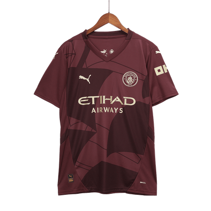 HAALAND #9 Manchester City Third Away Soccer Jersey 2024/25 - UCL