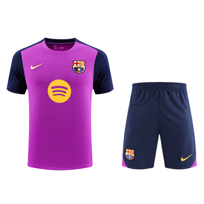 Barcelona Pre-Match Kit - Jersey+Shorts 2025/26