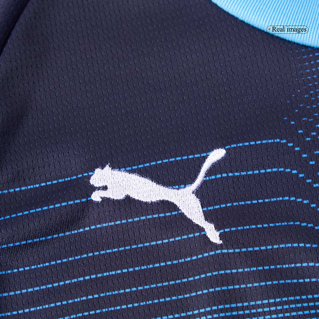 Marseille Kid's Away Kit - Jersey+Shorts 2025-26