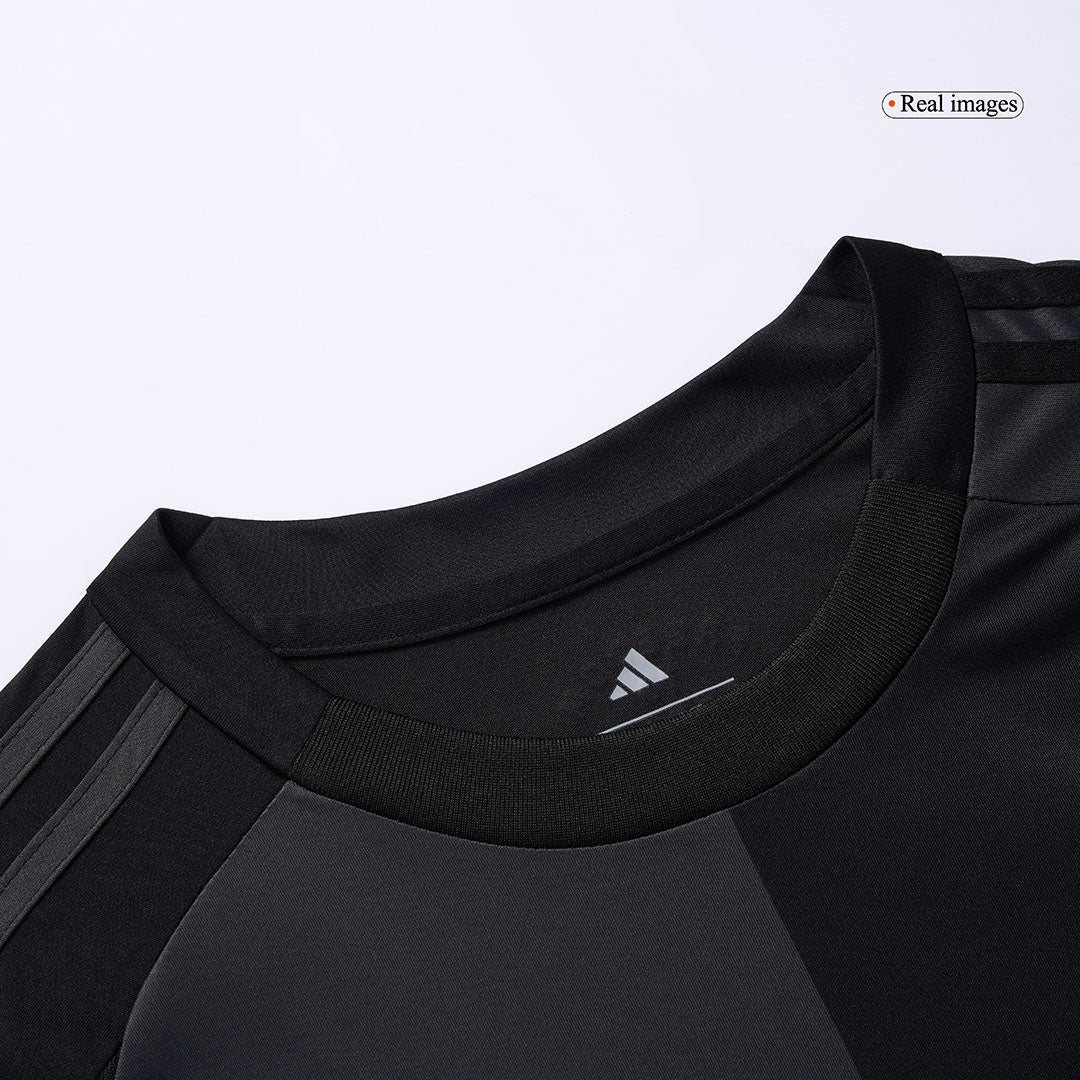 Inter Miami Away Soccer Jersey Kit (Jersey+Shorts) 2025 Black&Gray
