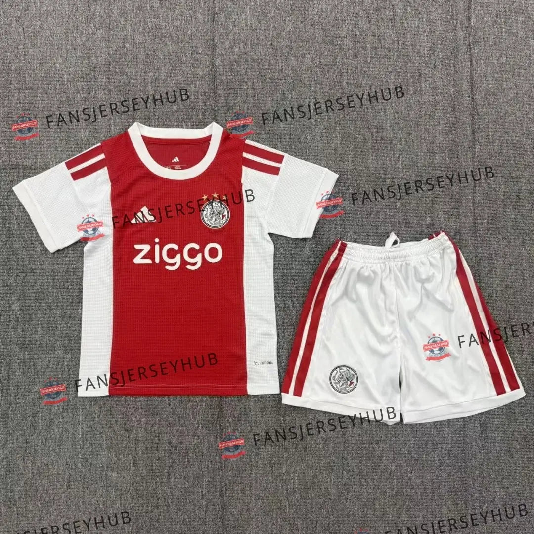 Tercera equipación de visitante del Ajax para niños (Camiseta y pantalón corto) 2025/26