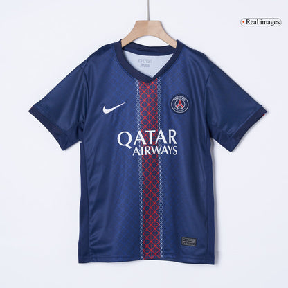 Kid's PSG Home Jersey Kit - Jersey+Shorts 2025/26
