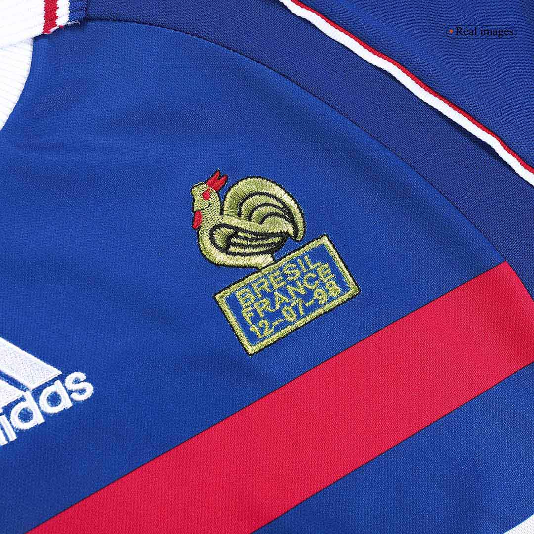 France 1998 Home Retro Football Jersey