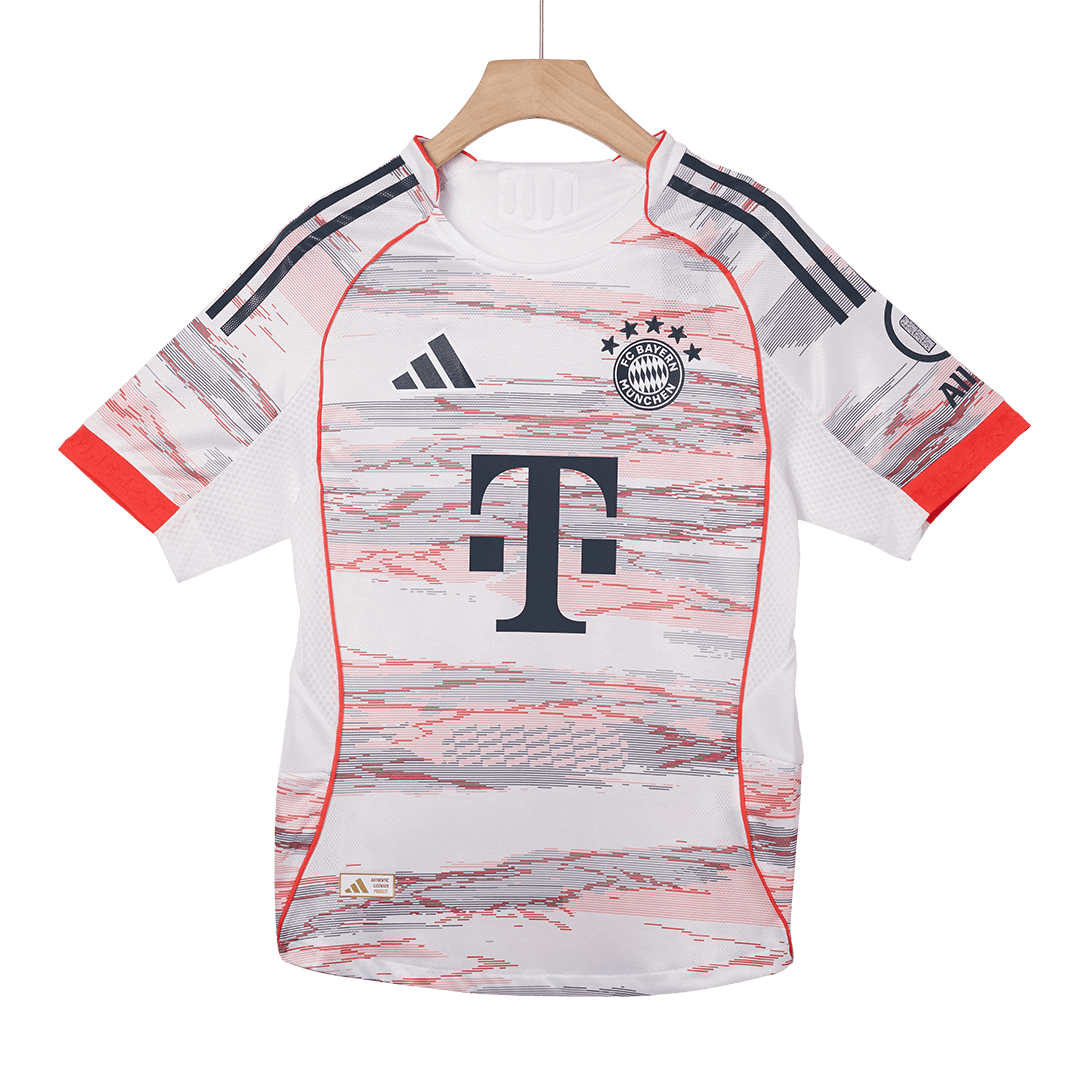 Bayern Munich Away Player Version Soccer Jersey 2025/26 White