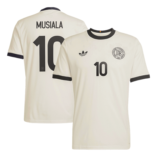 MUSIALA #10 Germany 125th Anniversary Football Jersey 2025 White