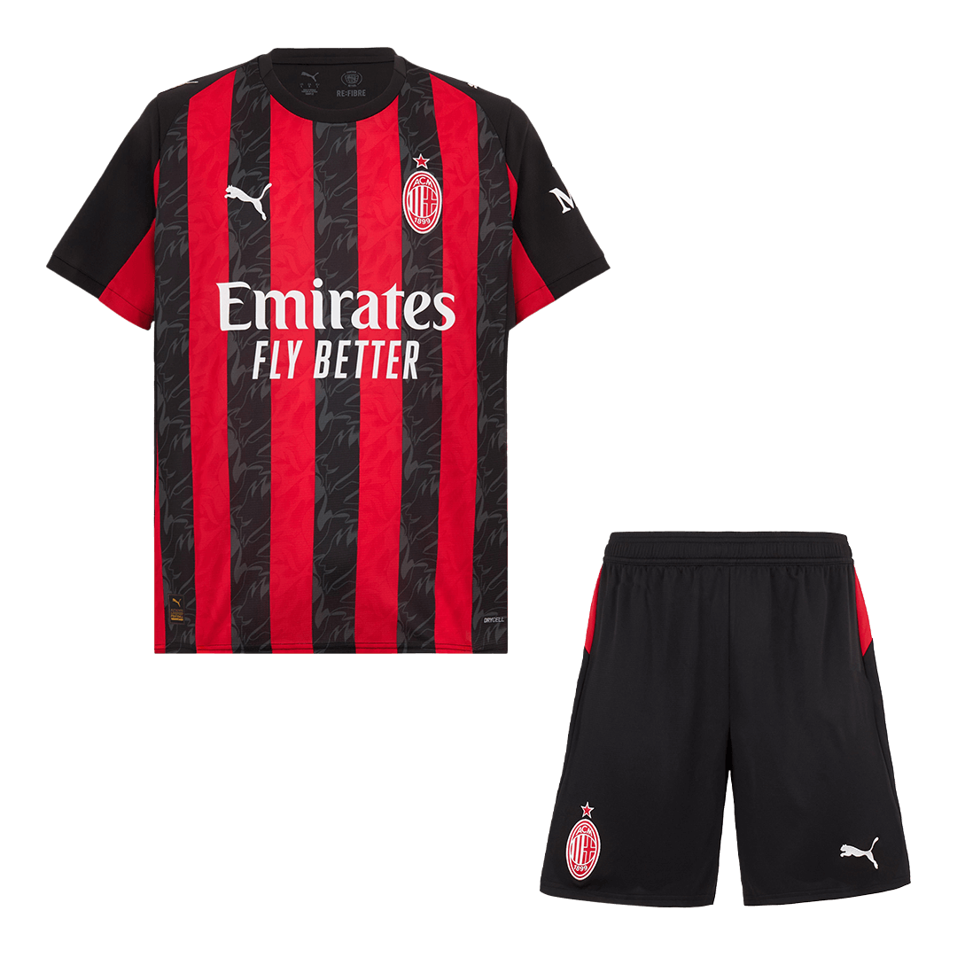 AC Milan Home Kit - Jersey+Shorts 2025/26