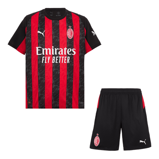 AC Milan Home Kit - Jersey+Shorts 2025/26
