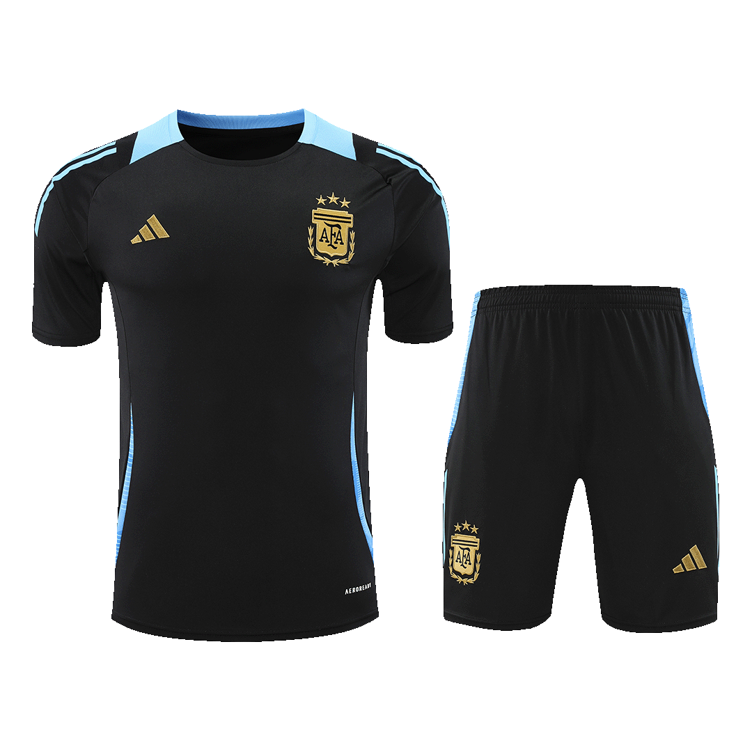 Argentina Pre-Match Soccer Jersey Kit (Jersey+Shorts) Copa America 2024