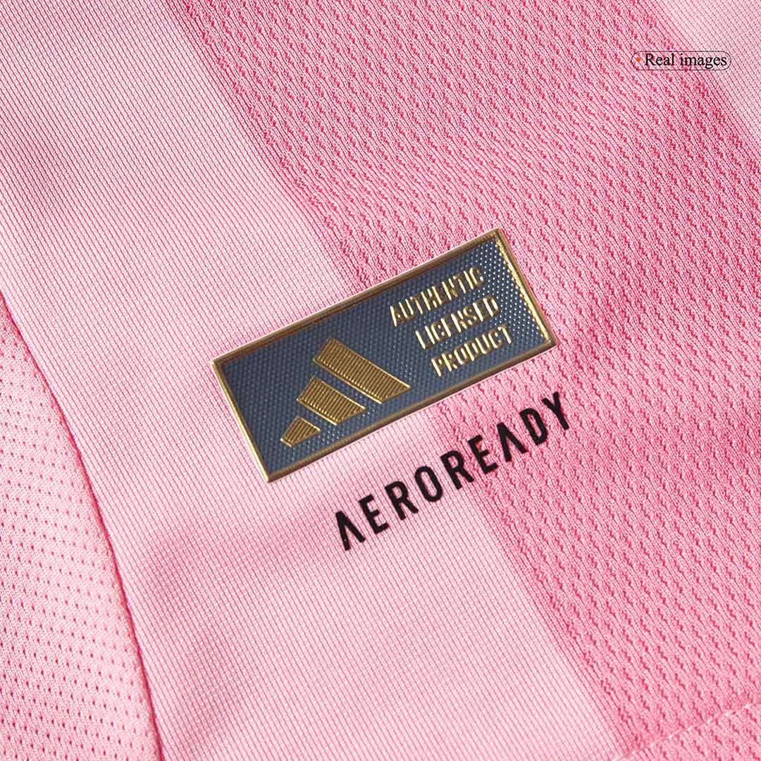 Inter Miami CF Home Player Version Soccer Jersey 2025 Pink