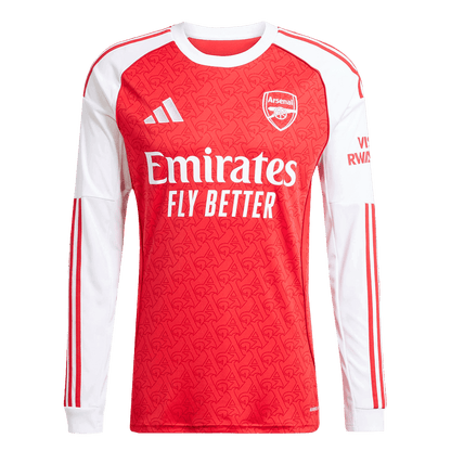 Arsenal Home Long Sleeve Soccer Jersey 2025/26