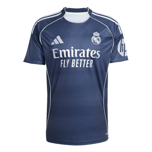 Real Madrid Away Soccer Jersey 2025/26 Navy
