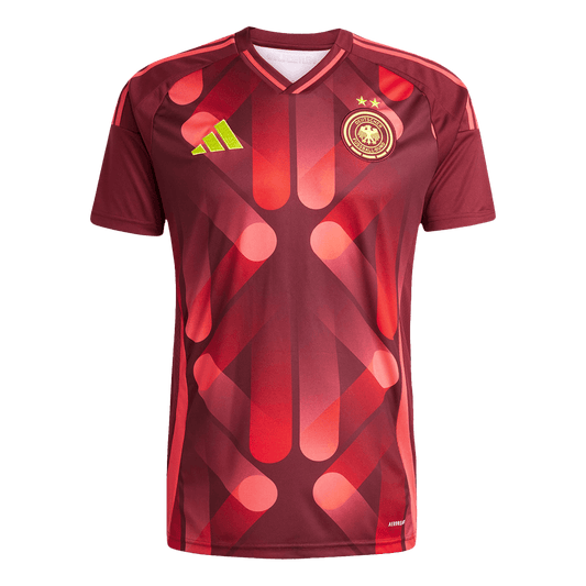 Germany Men's Away Football Jersey 2025 Red - Women's Euro