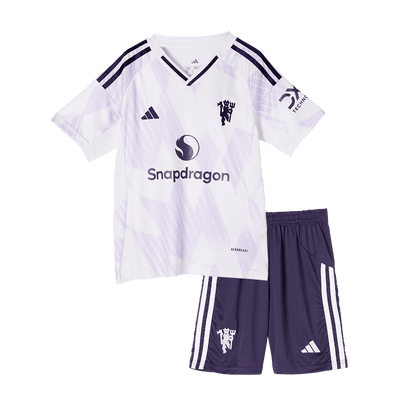 Manchester United Kid's Away Kit - Jersey+Shorts 2025/26