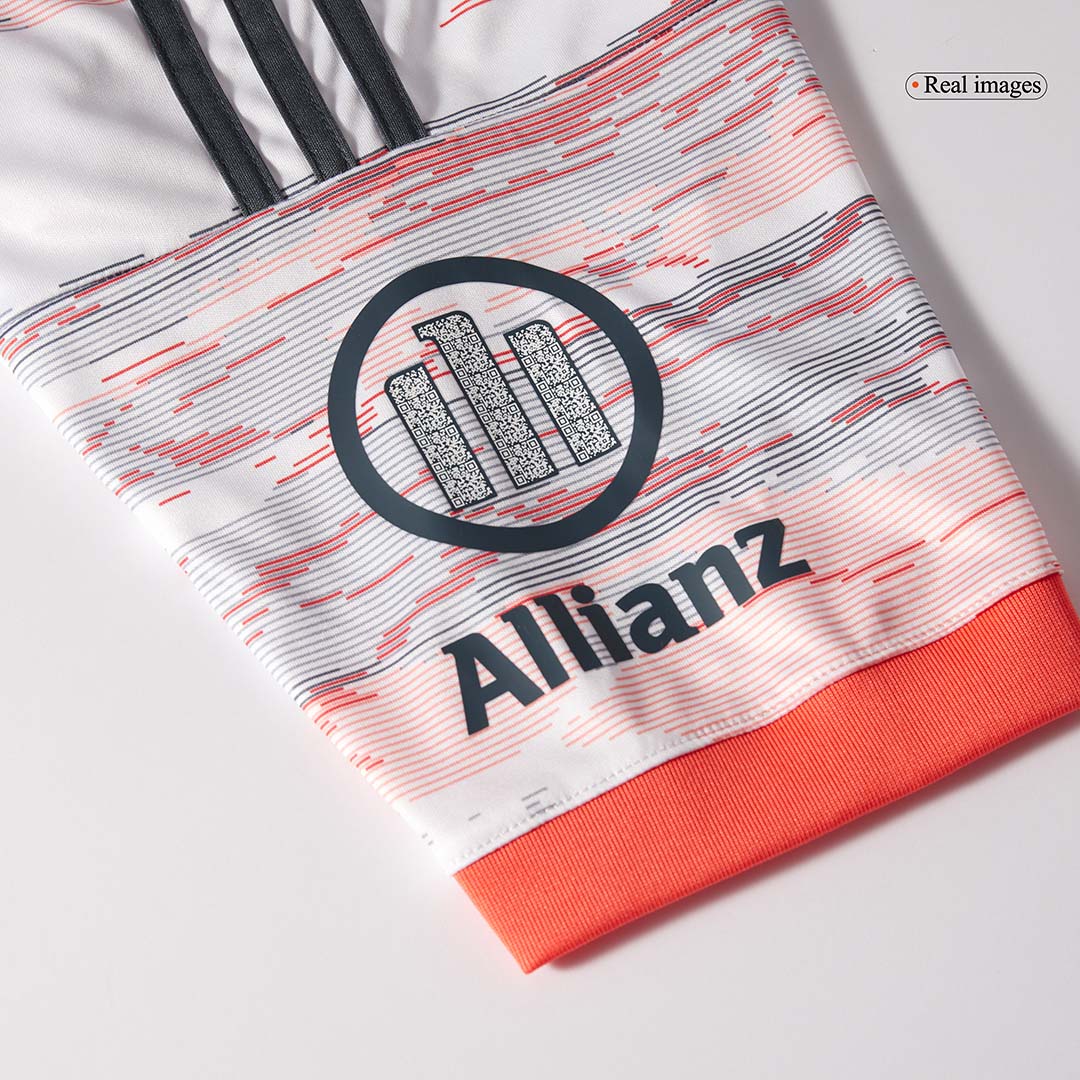 Bayern Munich Away Soccer Jersey Kit (Jersey+Shorts) 2025/26 White