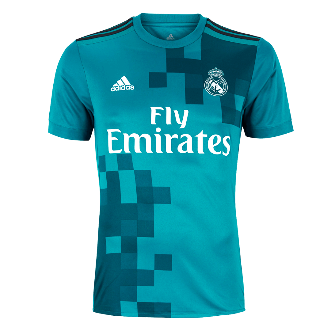 Real Madrid 2017/18 Third Away Retro Soccer Jersey