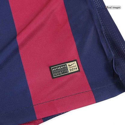 Barcelona 2014/15 Retro Home Soccer Jersey