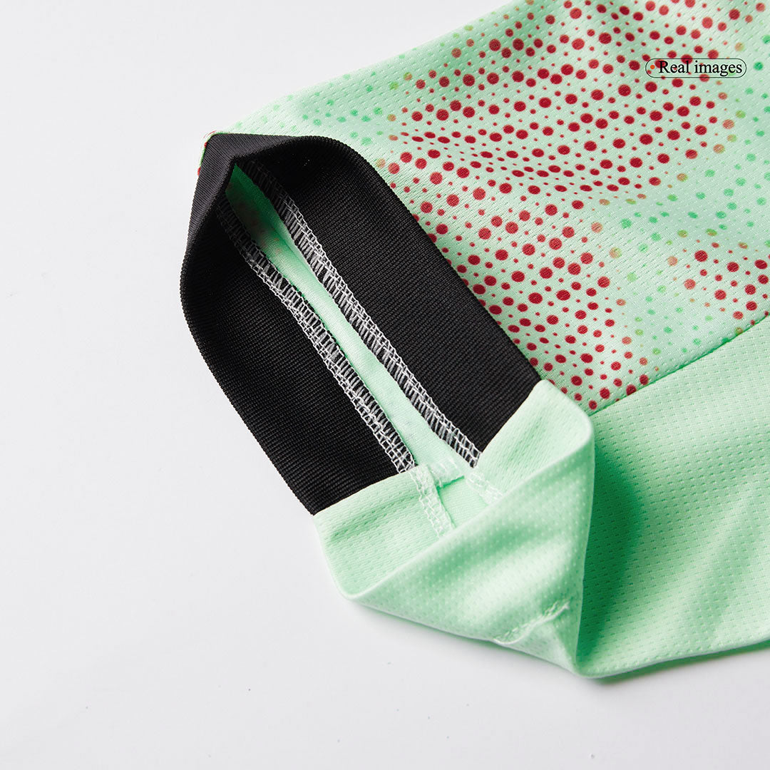 Men's Portugal Away Soccer Jersey 2025 Green - Women's Euro