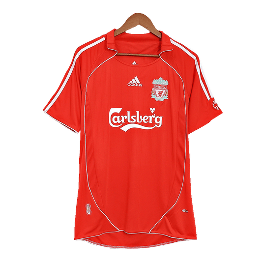Liverpool 2006/07 Home Retro Soccer Jersey