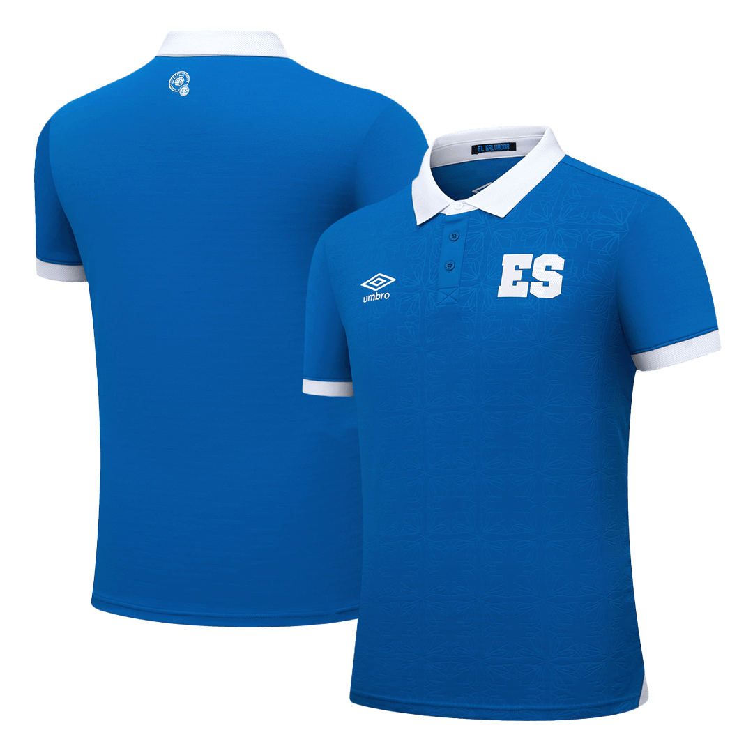 El Salvador Home Soccer Jersey 2025 Blue