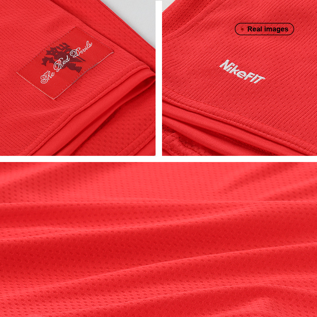 RONALDO #7 Manchester United 2007/08 Home Retro Soccer Jersey