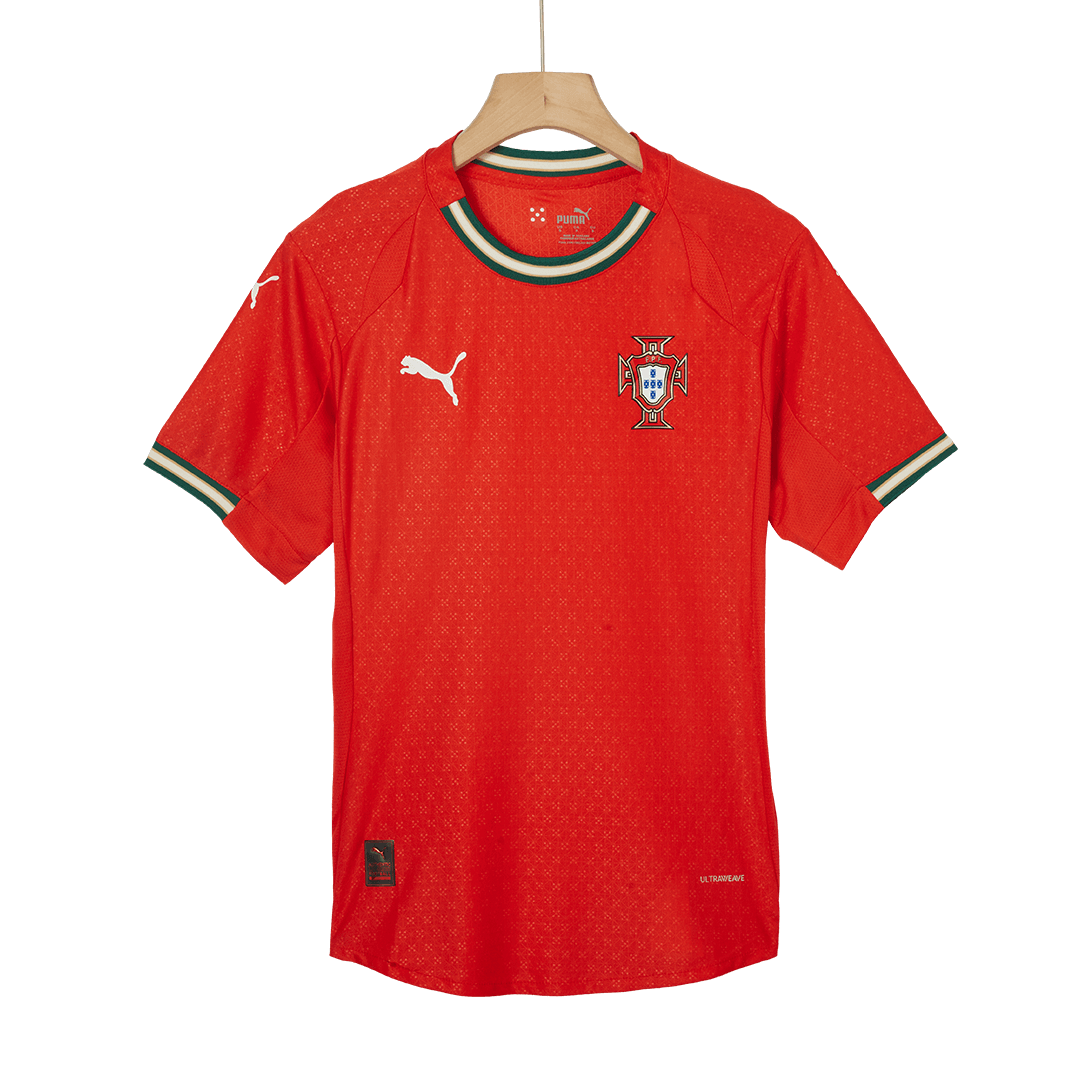 Portugal Home Player Version Football Jersey 2025 Red
