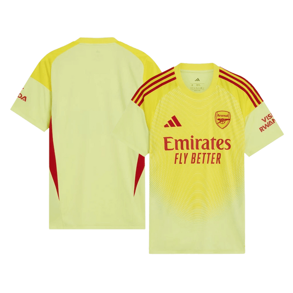 Camiseta de portero del Arsenal 2025/26 amarilla