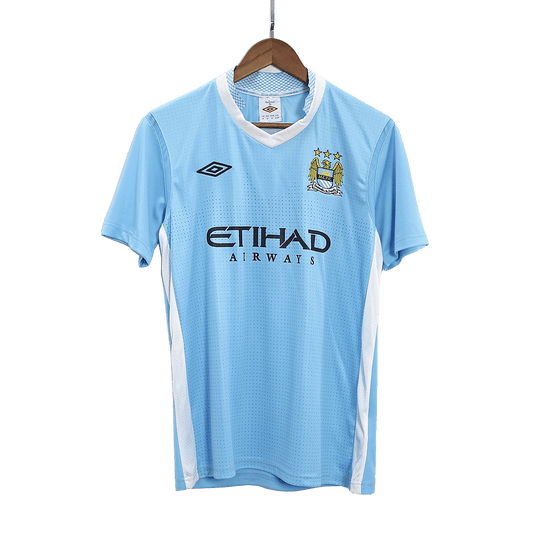 Retro 2011/12 Manchester City Home Soccer Jersey