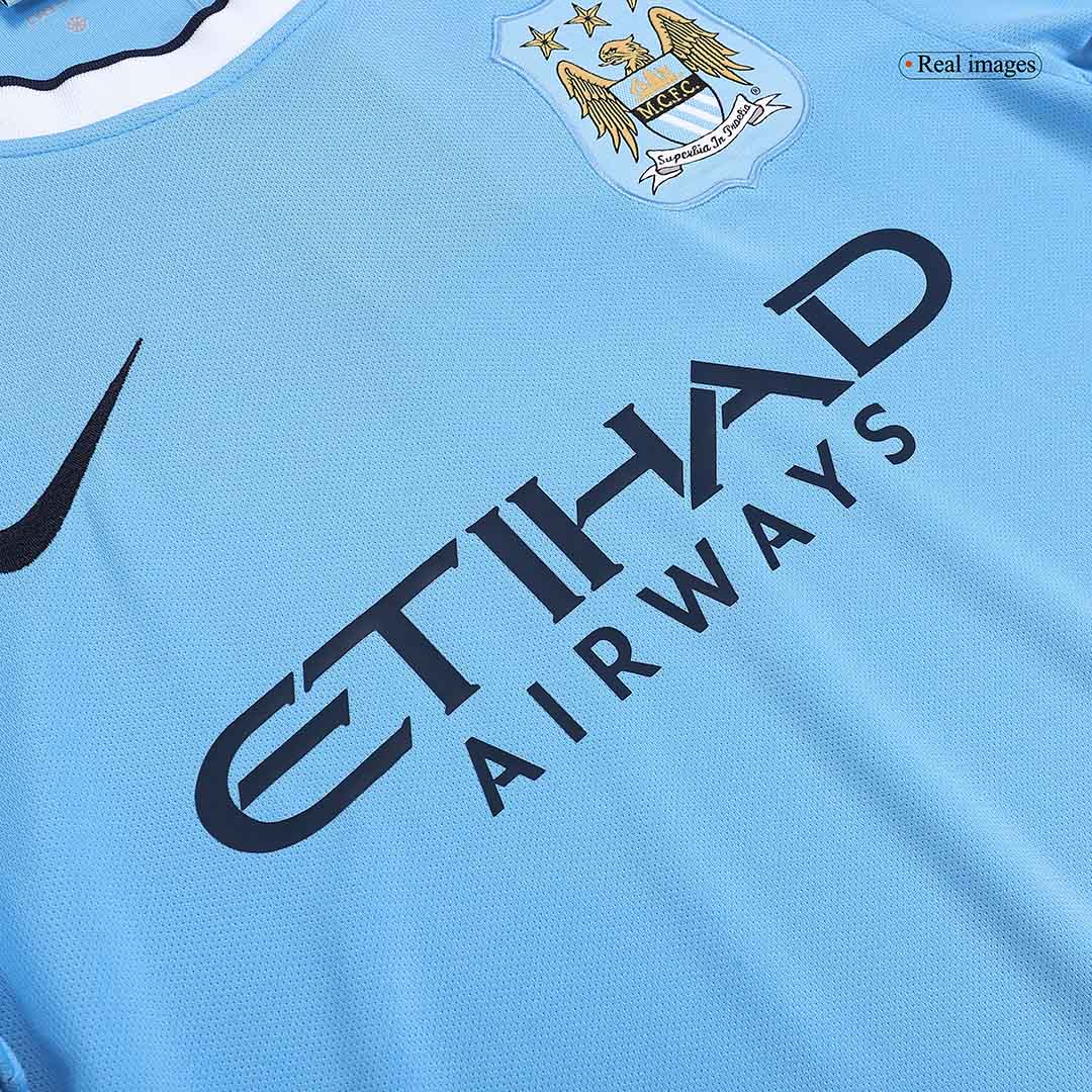 Manchester City 2013/14 Home Retro Football Jersey