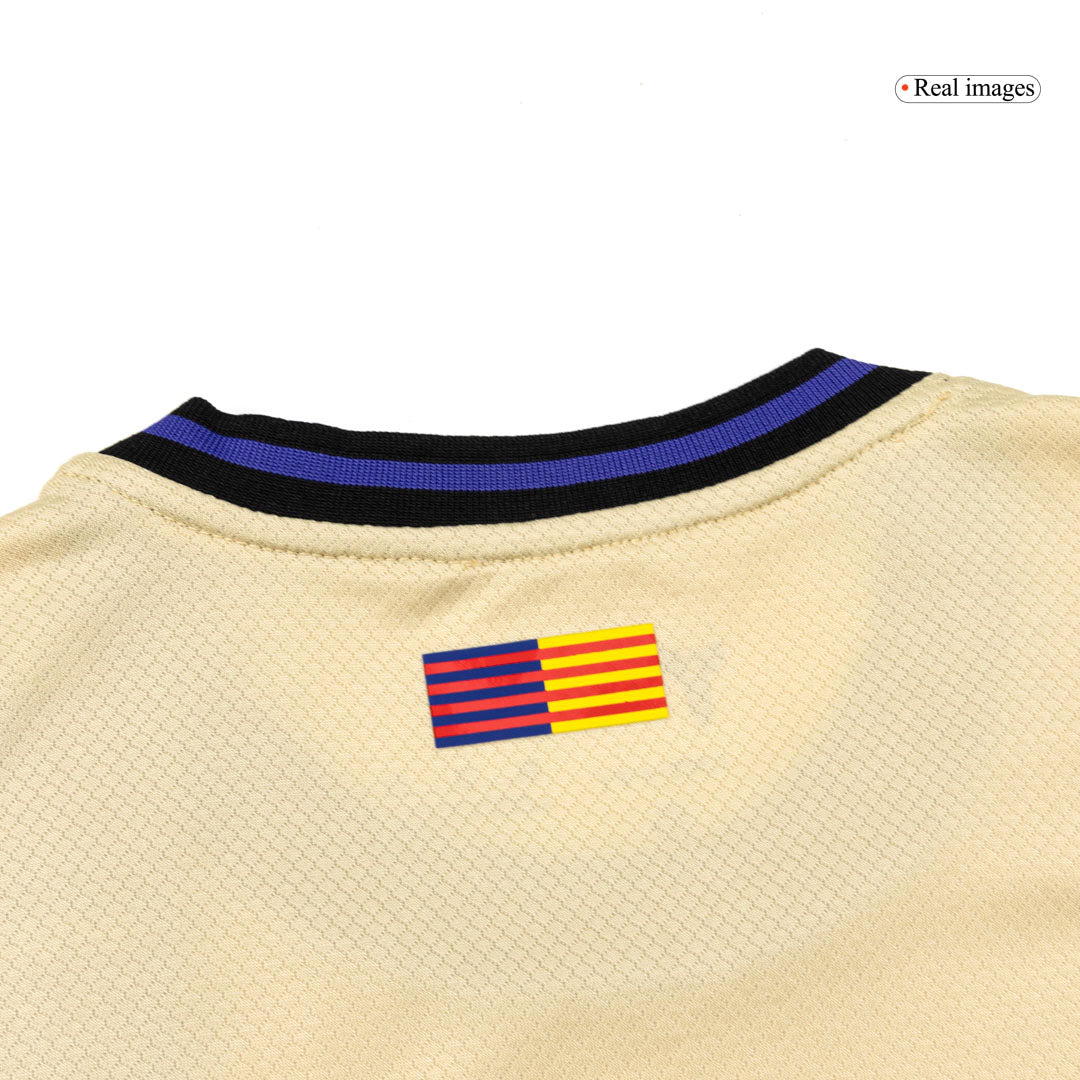 Kid's Barcelona Away Kit - Jersey+Shorts 2025/26