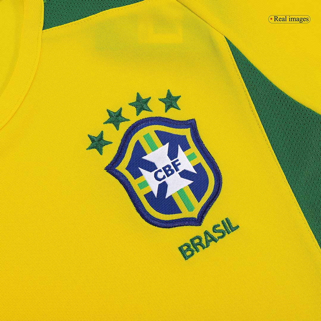 RONALDINHO #11 Brazil 2002/03 Home Retro Soccer Jersey