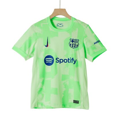 Barcelona Third Away Soccer Jersey Kit (Jersey+Shorts) 2024/25