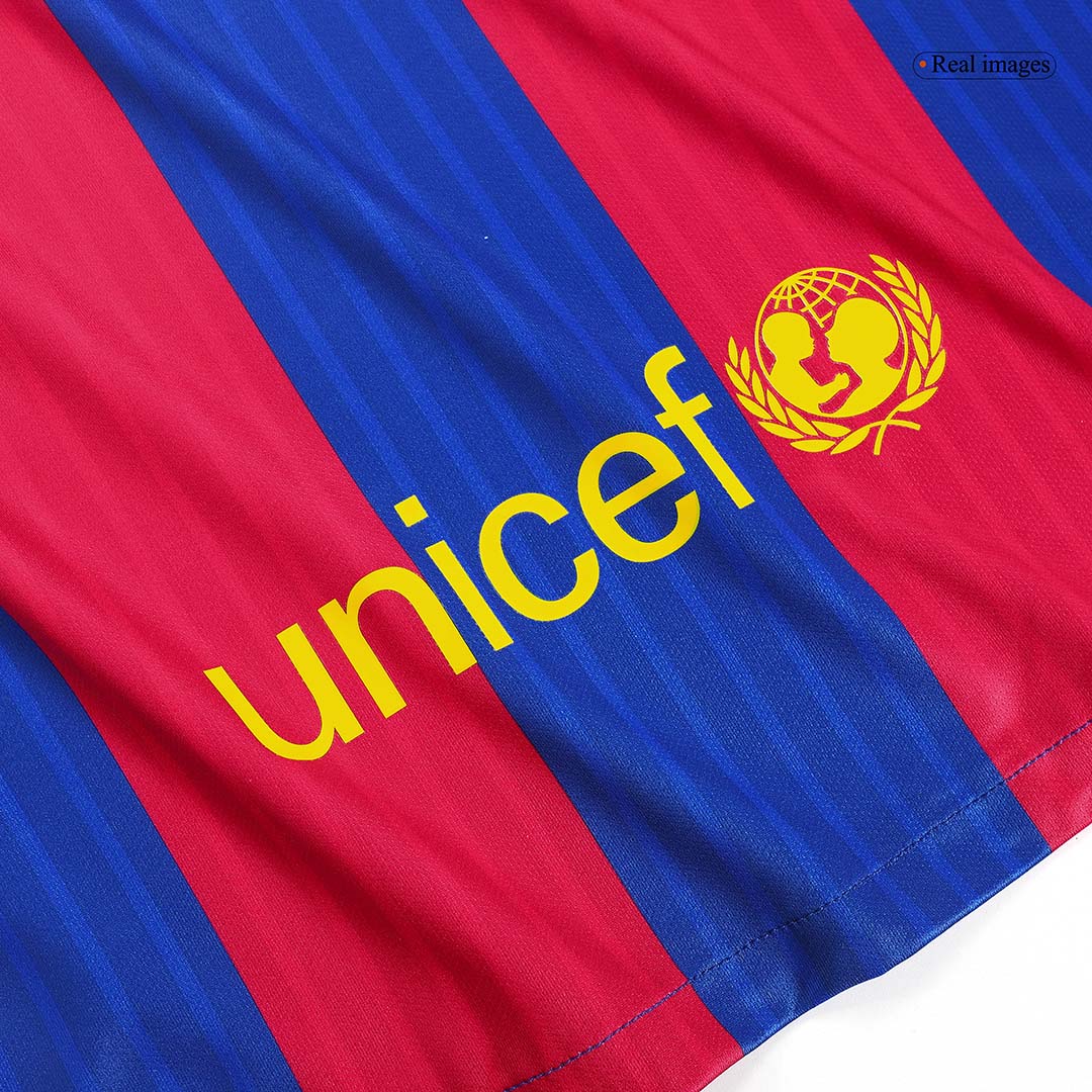 Barcelona 2016/17 Retro Home Soccer Jersey