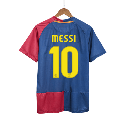 Barcelona MESSI #10 2008/09 Retro Home Soccer Jersey - UCL