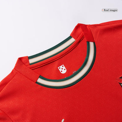 RONALDO #7 Portugal Women's Home Football Jersey 2025 Red