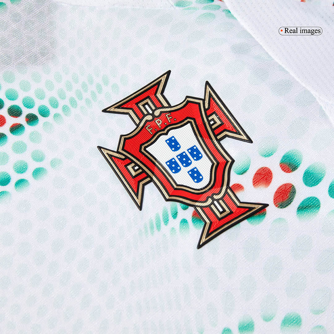 RONALDO #7 Portugal Away Player Version Football Jersey 2025 White