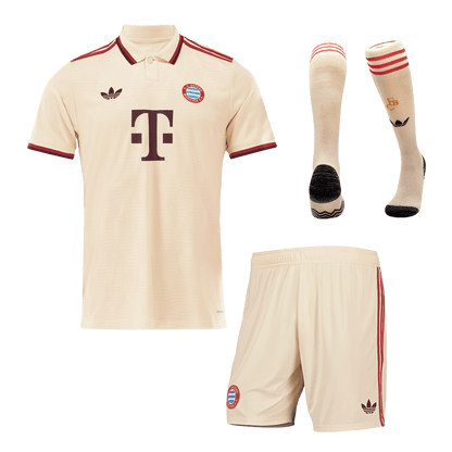 Bayern Munich Third Away Soccer Jersey Kit (Jersey+Shorts+Socks) 2024/25 - UCL