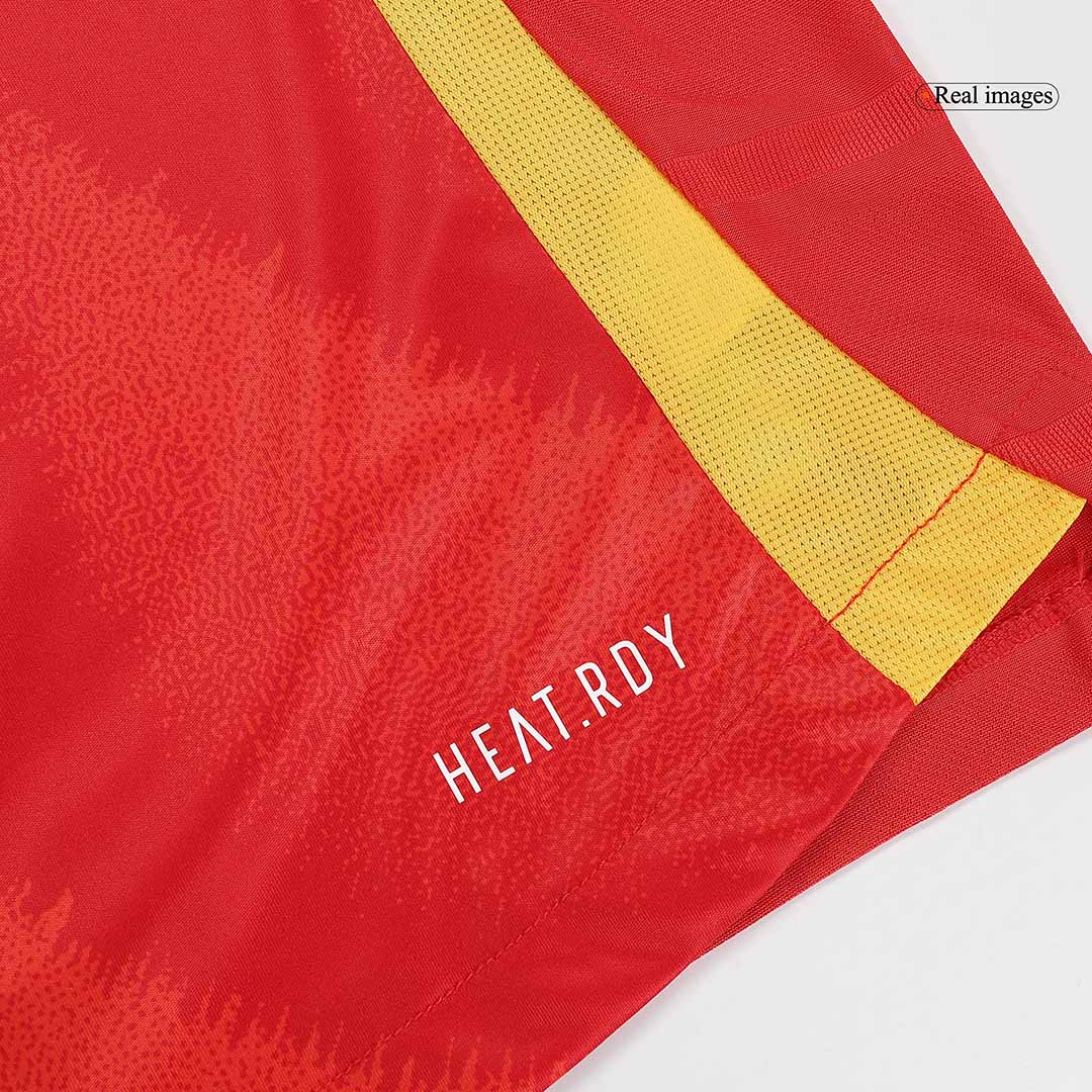 Spain Home Player Version Football Jersey Euro 2024